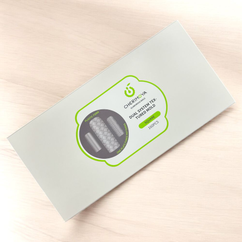 CAPSULAS DE SISTEMA DUAL TEXTURIZADAS CHERIMOYA