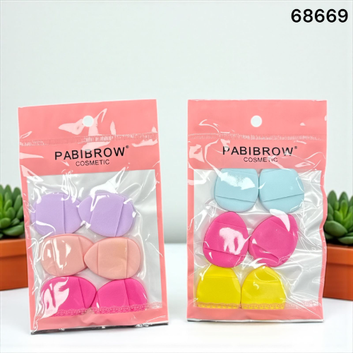 ESPONJA DE MAQUILLAJES MINI 4PCS 68669
