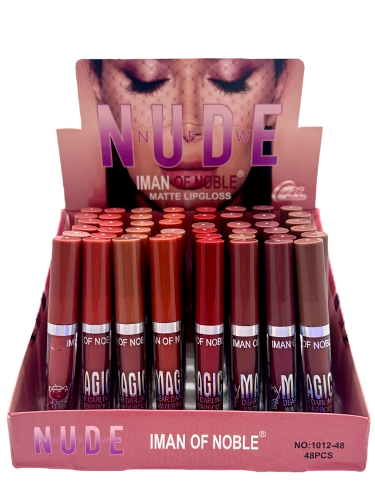 Labial líquido Matte Nude Imán of noble