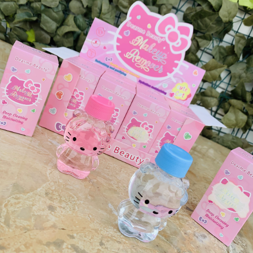 Removedor de maquillaje Kitty con caja