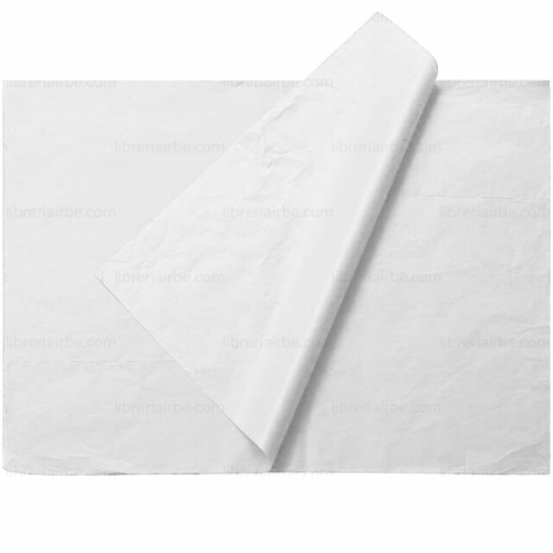 Papel Seda Pliego Blanco Mano * 25