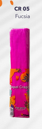 Papel Crepe Fucsia P*10