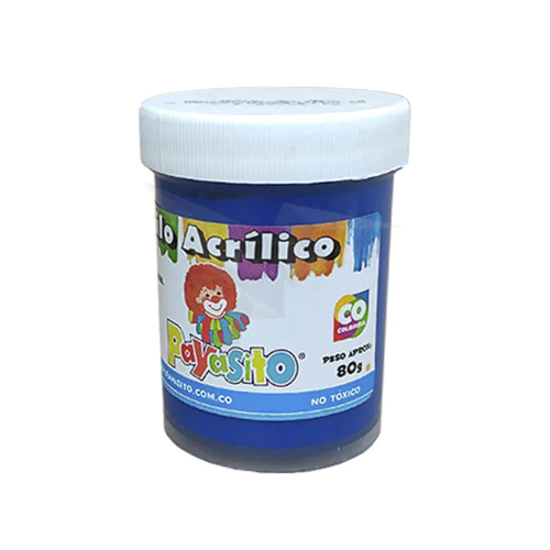 Vinilo 80g Payasito Azul P*6