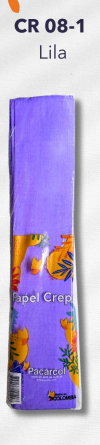 Papel Crepe Lila P*10