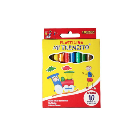 Plastilina Trensito Pequeña C*10