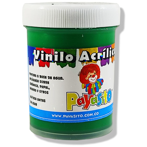 Vinilo 80g Payasito Verde P*6