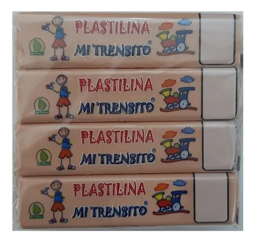 Plastilina Trensito Barra Piel P*12