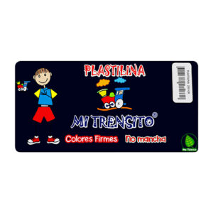 Plastilina Trensito 250gr Negro