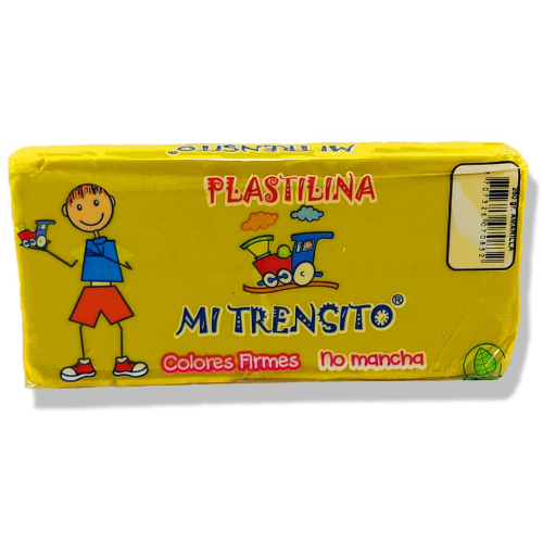 Plastilina Trensito 250gr Amarillo