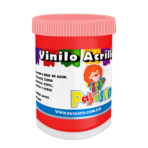 Vinilo 80g Payasito Rojo P*6