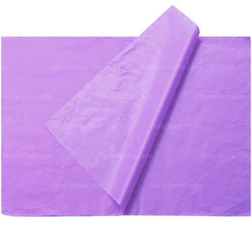 Papel Seda Pliego Lila Mano * 25