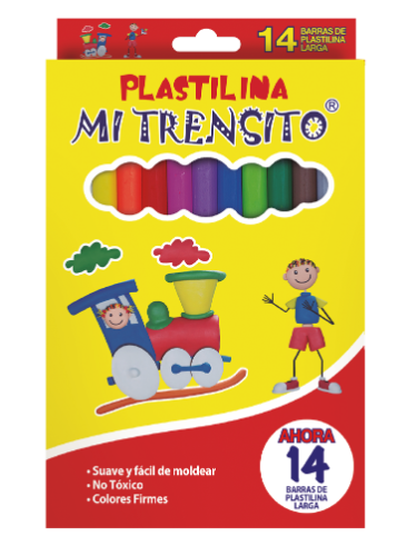 Plastilina Trensito Grande C*14