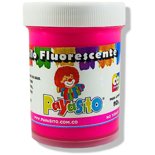 Vinilo 80g Payasito Fucsia Fluorescente P*6