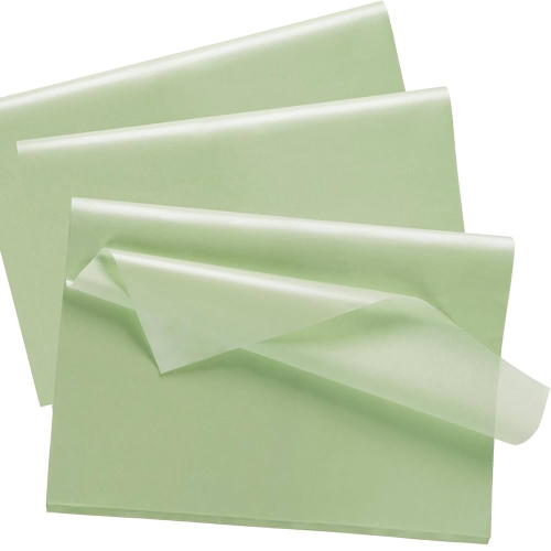 Papel Seda Pliego Verde Manzana * 25