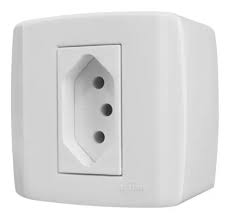 TOMADA SIMP SOB BCA 2PT 10A 250V BOX