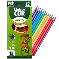 LAPIS DE COR C/12 RES SEXT ECO LEOELEO