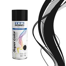 TINTA SPRAY U GERAL 350 ML PRETO FOSCO T