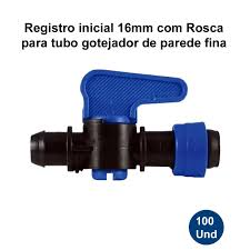 REGISTRO IRRIGAÇÃO  16 MM