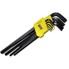 JG CHAV ALLEN 1,5A10MM CRV 9PC LONG FERT