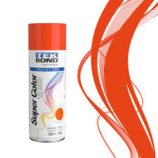 TINTA SPRAY U GERAL 350ML LARANJA TEKBON