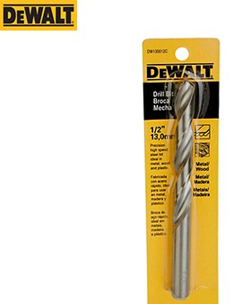 BROCA HIERRO 1/2" HSS DEWALT DW130012C