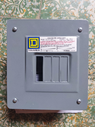 PANEL ELEC 4-F 60A SQUARE D QOD4F GRIS