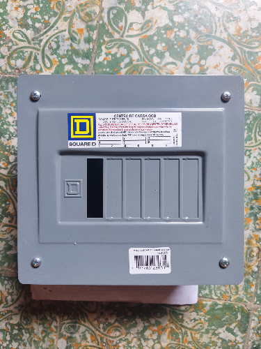 PANEL ELEC 6-F T/SQUARE D QOD6F