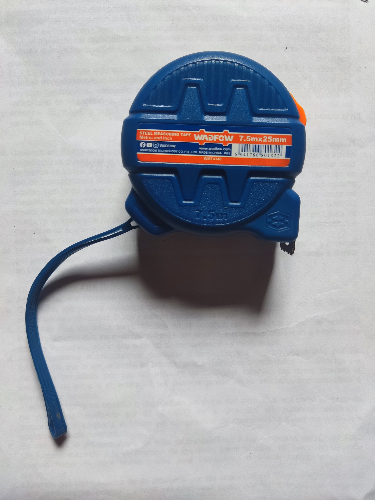 CINTA METRICA 7.5MTX25MM WADFOW WMT4340