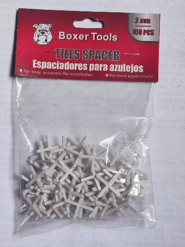 SEPARADOR PARA CERAMICA 2MM 100PC BO NT 1990