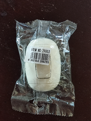 SWITCH SENCILLO SUPERF  C/TOR 123  CREMA