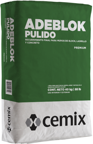 PULIDO ADEBLOCK CEMIX 40KG TGU