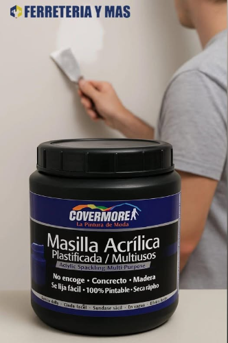 MASILLA PLASTICA 1/4 COVERMORE 41461