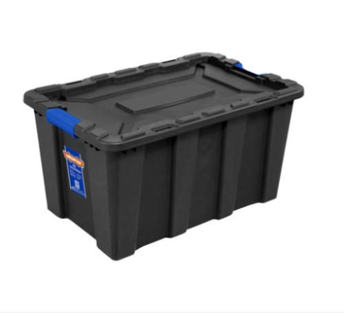 CAJA PLÁSTICA 100 LT C/TAP WADFOW WTB331B NEGRO