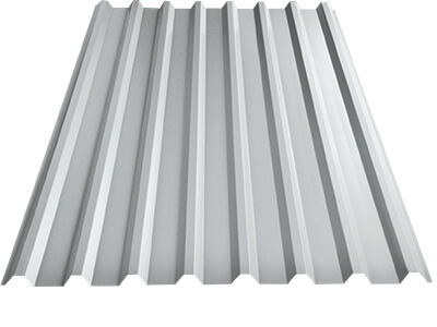 LAMINA ALUZINC CALIBRE 26 X 42 (0.35)  COLOR NATURAL 17 PIES