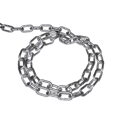 PIE CADENA GALVANIZADA BRILLANTE 1/4" VIKINGO