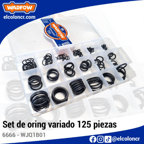 EMPAQUE P/PRESION 125PC WADFOW WJQ1B01