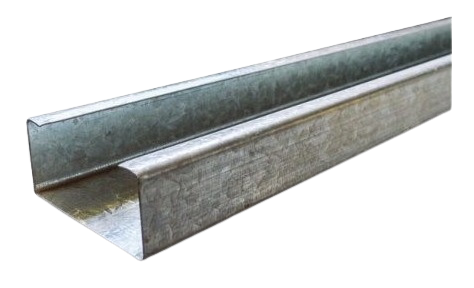 CANALETA GALV.  2"X4"X1.10MM RIB