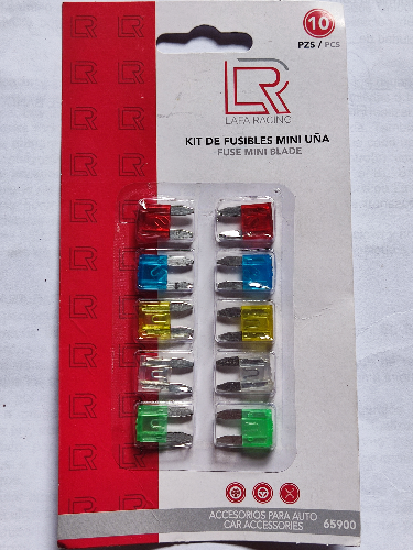 FUSIBLE MINI HACHITA 10PC LAFA 65900