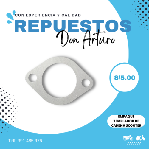 EMPAQUE TEMPLADOR DE CADENA SCOOTER