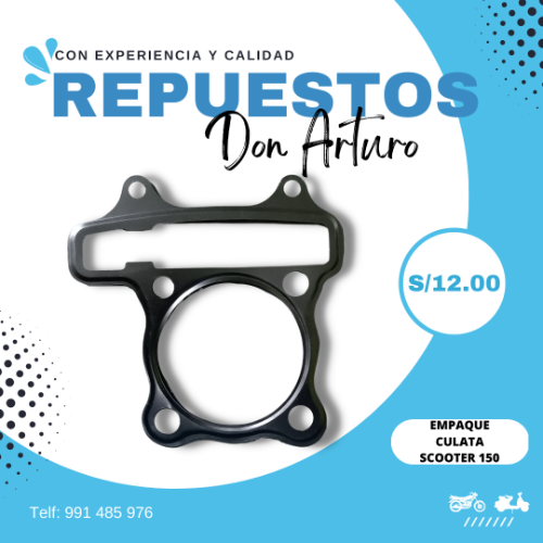 EMPAQUE CULATA SCOOTER 150