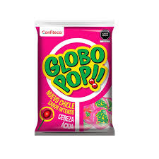 Globo Pop Cereza Acida x 24 und