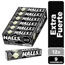 Halls Extra Fuerte x 12 und