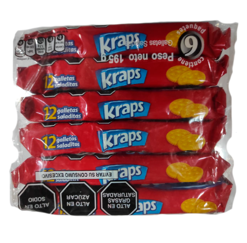 Kraps 32.5 gr x 6 und