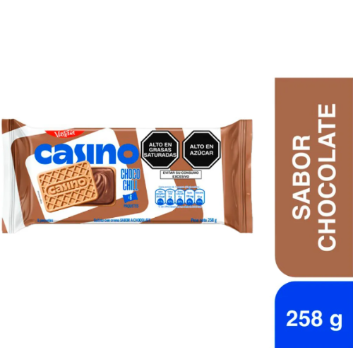 Casino Chocolate 43 gr x 6 und