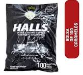 Halls Extra Fuerte Bolsa x 100 und