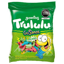 Trululu Gusanos Acidos 80 gr
