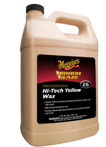 MIRROR GLAZE HI-TECH YELLOW WAX