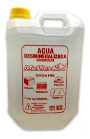 Agua destilada 5lit