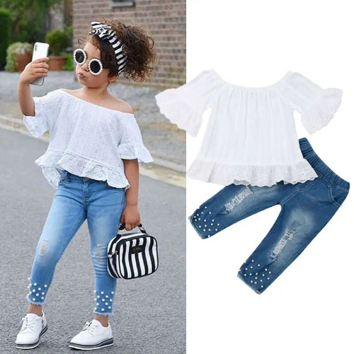 CJ JEAN BLUSA BLANCA CAMPESINA
