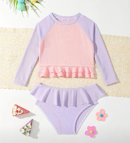 VB 2 PIEZAS LILA CON ROSA